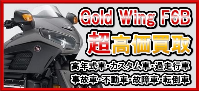 車種別特集　ゴールドウイングF6B（SC68）