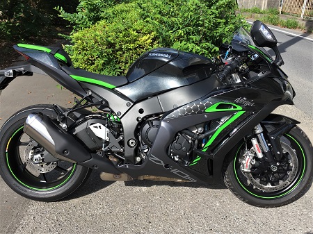 Ninja ZX-10R SE純正マフラー