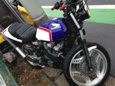 ホンダcbx400f 事故車 不動車バイク買取 バイク買取査定 バイク買取バイクワン