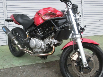 ホンダvtr250 事故車 不動車バイク買取 バイク買取査定 バイク買取バイクワン